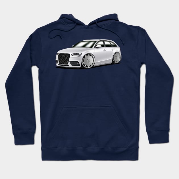 A4 Avant Stance Hoodie by AmorinDesigns